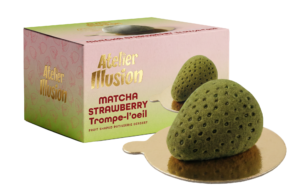 Trompe-l’oeil Matcha braškė
